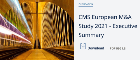 CMS European M&A Study 2021