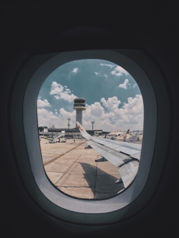 janela avião