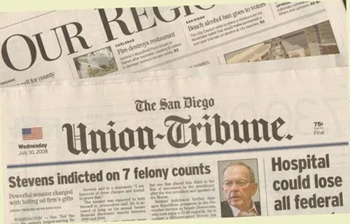 Dono do Los Angeles Times vende jornal San Diego Union-Tribune